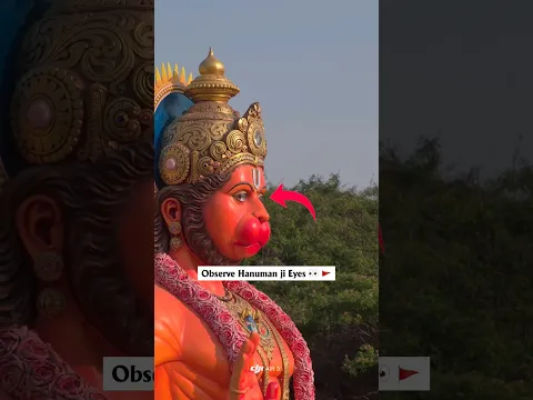 హనుమాన్ మనల్నే చూస్తున్నాడు 😱 #skypixel #djiair3s