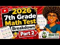 2026 7th Grade NYS Math Test Breakdown Part 2 Released Questions Answers and Test Prep
