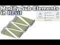 Modify Sub Elements in Revit Tutorial