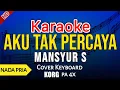 Download Lagu AKU TAK PERCAYA KARAOKE (Dangdut) Lirik