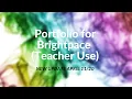 NEW UPDATE Portfolio Tool for Brightspace GEDSB