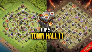 TOP 5 Town Hall 11 Th11 Base Layout Copy Link 2026 Clash of Clans