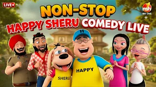 Happy Sheru Latest Comedy Video Live | Happy Sheru 2026 | Animation Cartoon Videos | MH ONE