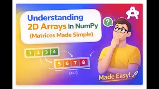 Understanding 2D Arrays in NumPy Matrices Made Simple