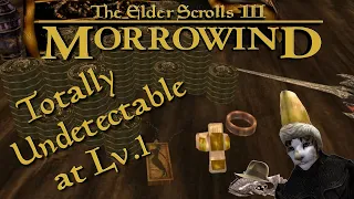 Undetectable at Lv1 Steal ANYTHING in Morrowind with the Amulet of Shadows and Ring of Surroundings