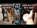 Harbor Freight s McGraw 21 Gallon 175PSI Oilless Compressor COMPLETE Review