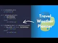 FreeCodeCamp Travel Weather Planner Project Learning Python Day 14