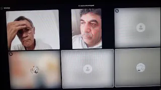 Rencontre virtuelle entre Hervé Liochomel et les diplômés de français de Gaza. Septembre 2026