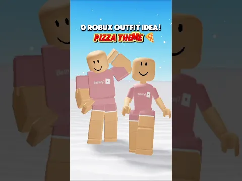 0 ROBUX OUTFIT 🍕PIZZA THEME🍕