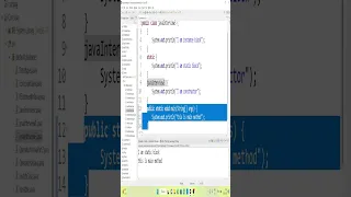 Java interview questions and answer on instance block and static block
