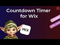 How to add Countdown Timer to Wix using Elfsight widgets for FREE