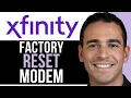 NEW How To Factory Reset Xfinity Modem Step By Step Tutorial