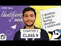 L019 Identifiers in Java Class 9th ICSE Computer Applications Java
