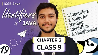 L019 Identifiers in Java Class 9th ICSE Computer Applications Java