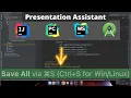 Presentation Assistant for Intellij Pycharm WebStorm Show Shortcut keys as you type