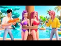Lagu Jinu \u0026 Romance PUNISHED Rumi \u0026 Mira in the Water Park! 🔫 But FOR WHAT... 😱 _ KPOP Demon Hunters