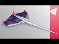 Download Lagu AWESOME Dart Paper Airplane with a Spike! How to Make Pegasus — Tutorial