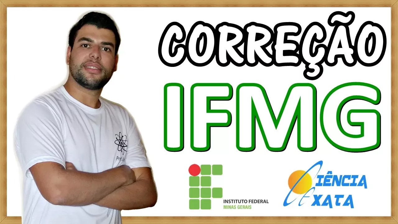 CORREÇÃO PROVA IFMG | Matemática