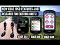 Garmin Edge 1040 Big Feature Beta Full Details