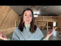 FULL TOUR My Amish barn loft and studio