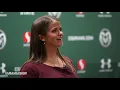 Colorado State Swimming Erin Popovich Visit
