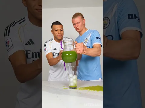 Mbappe Tried to Fix Haaland's Pour 😂