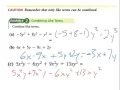 FST 5 2 adding and subtracting polynomials