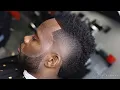 Burst fade South of France Mohawk BARBER TUTORIAL
