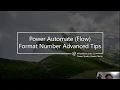 Flow Format Number Advanced Tips and Tricks