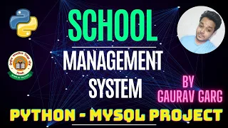 School Management System Python MySQL Project