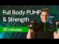 PUMP and Strength with Natalie Full Body Dumbbell workout