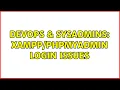 DevOps SysAdmins login issues
