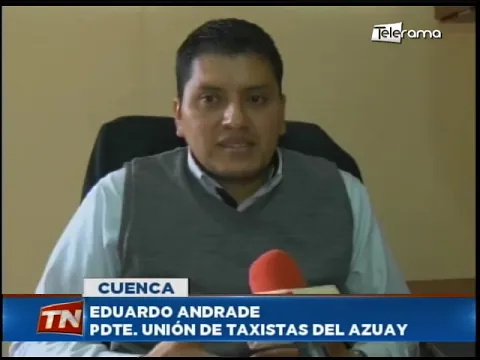 Unión de taxistas del Azuay implementa sistema de seguridad con inversión propia