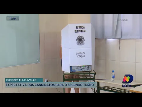 Eleições em Joinville: expectativa dos candidatos para o segundo turno