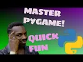 Python Game Development Pygame Tutorial