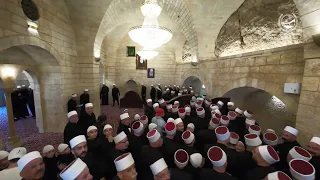 كلمة سماحة الش يخ موفق طريف خلال الس هرة الد يني ة لزيارة مقام سي دنا الن بي  شعيب  ع              دندنها