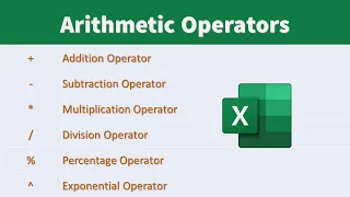 How to use Arithmetic Operators in Excel Understanding Operators