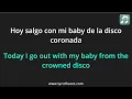 ROSALÍA - DESPECHÁ Lyrics English Translation - Dual Lyrics English and Spanish - Subtitles Lyrics