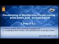 Wordpress Plugin development using Boilerplate from scratch Assets file linking to plugin