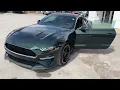 2020 Ford Mustang BULLITT 500A 5.0L V8 w/ 460 Horsepower in Dark Highland Green Walk-Around