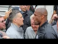 Download Lagu DANIEL DUBOIS SHOUTS DOWN USYK IN HEATED FACE OFF!