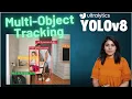 Multi-Object Tracking with Ultralytics YOLO YOLOv8 tracking