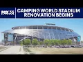 Construction begins on 400 million Camping World Stadium renovation