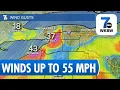 High Wind Warning for Buffalo Area Thursday - Gusts up to 55 mph