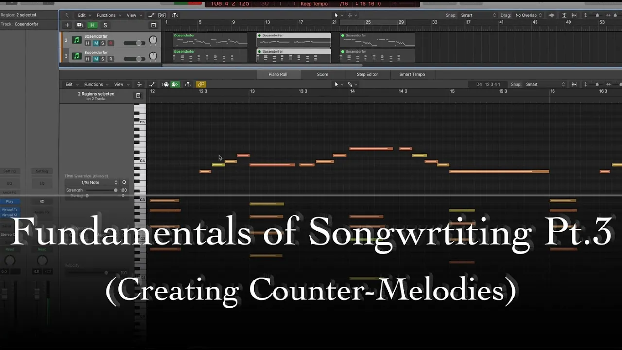 Fundamentals of Songwriting Pt.3 - Counter-Melodies