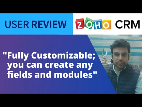 Thumbnail for Integrations & Customizations Allow Zoho CRM to Work With Business Needs: User Review