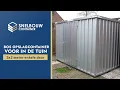 Download Lagu 3x2 meter enkele deur bos opslagcontainer voor in de tuin