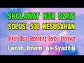 Download Lagu Sholawat Nur Dzati - Solusi Lima Ratus Kesusahan Hidup - Walau Baca Sekali