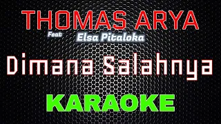 Download Thomas Arya Feat Elsa Pitaloka - Dimana Salahnya [Karaoke] | LMusical MP3