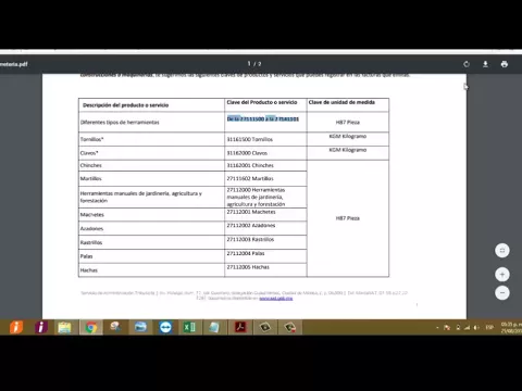 Download MP3 CLASIFICACION DEL CATALOGO DE PRODUCTOS DEL SAT